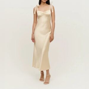 Reformation Alene Silk Dress size 0